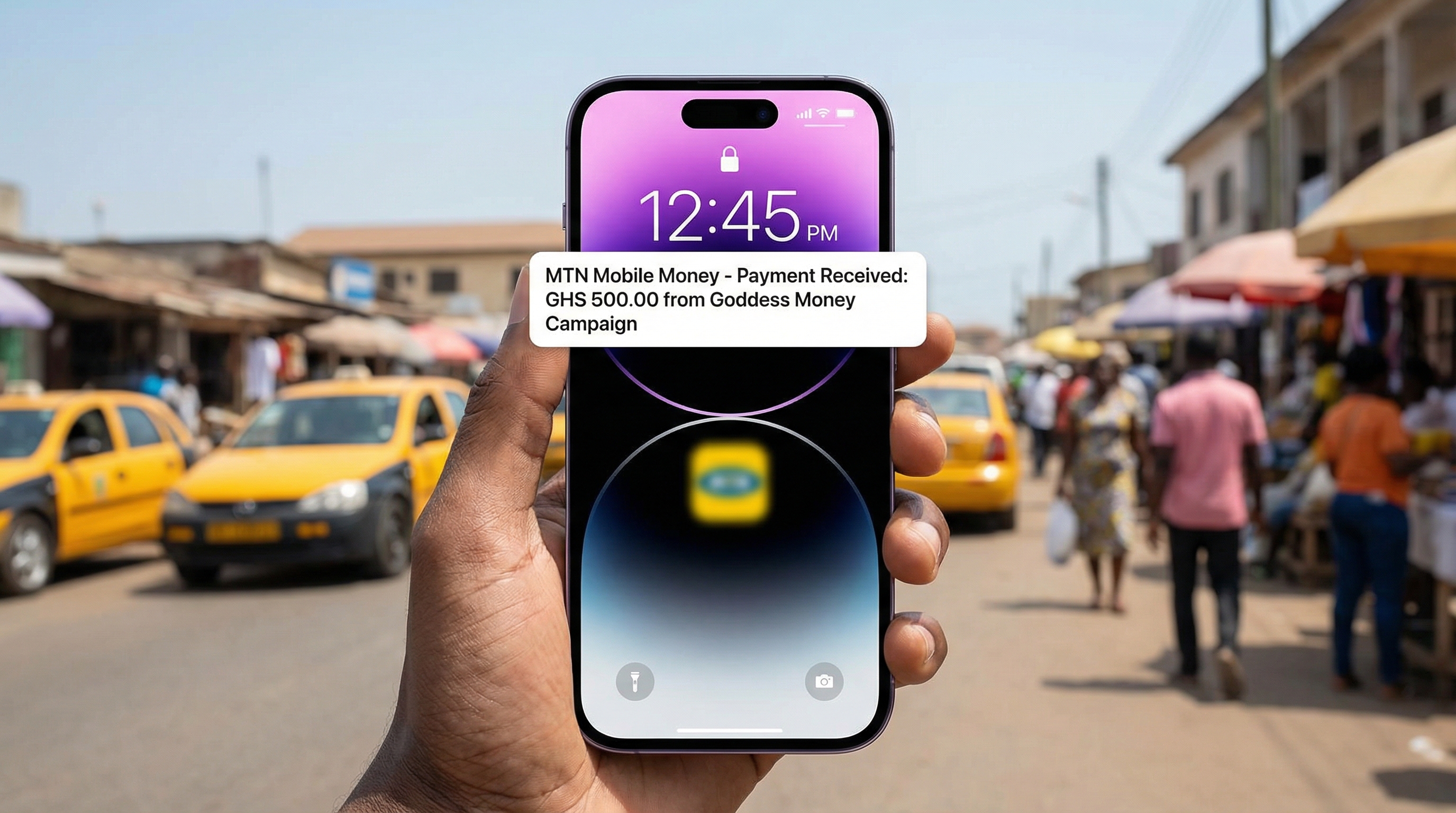 Mobile Money payment ready